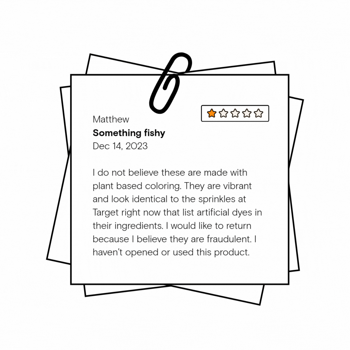 Matthew is fishy review